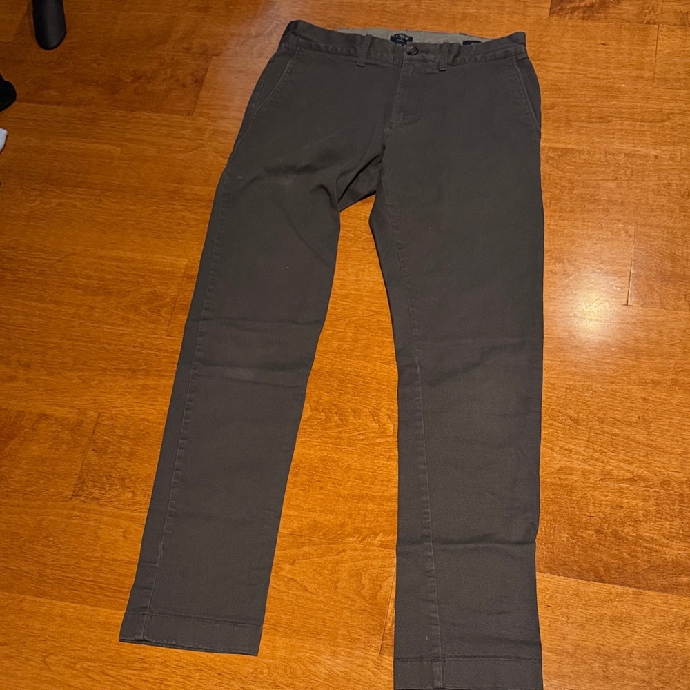 J. Crew Men's Dark Brown Chinos